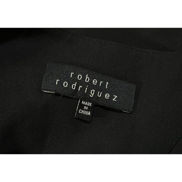 Robert Rodriguz Sz 8 V-Neck Surplice Sheath m Stretch Pencil Dress - Picture 11 of 14